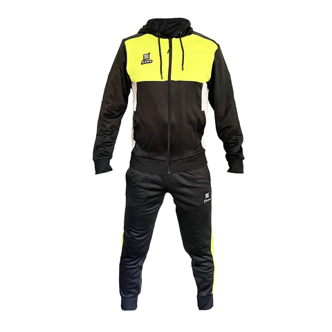 Tuta Zeus Capua Nero/Giallo Fluo