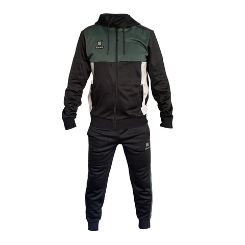 Tuta Zeus Capua Nero/Verde Militare