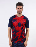 Shirt Calcio Givova Art Rosso/Blu