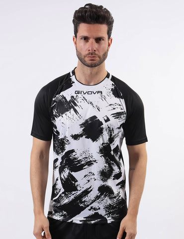 Shirt Calcio Givova Art Bianco/Nero